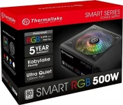 Thermaltake Smart RGB 500W Qida Bloku (SPR-0500NHFAW)
