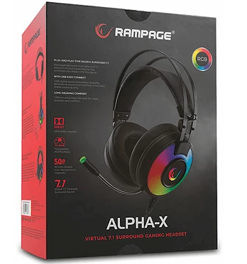 Rampage SN-RW66 Alpha-X Gaming Headset
