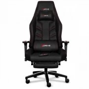 xDrivex Massaj Fırtına Foot Extension Profesional Gaming Chair (Red/Black)
