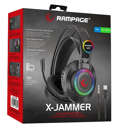 Rampage RM-K27 X-Jammer Gaming Headset
