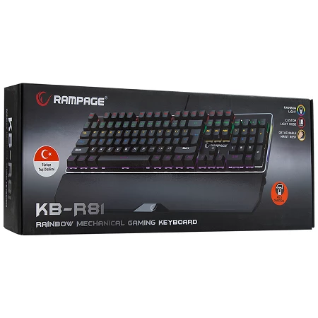 Rampage KB-R81 Rocket Gaming Keyboard