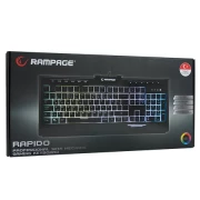 Rampage Rapido Plus Gaming Keyboard