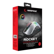 Rampage Rocket SMX-R66 Gaming Mouse (Silver)