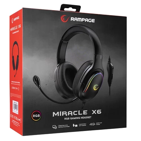 Rampage Miracle X6 Gaming Headset
