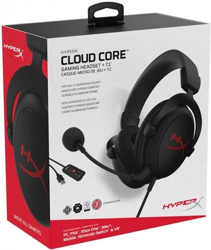 HyperX Cloud Core 7.1 (HX-HSCC-2-BK/WW) Gaming Headset