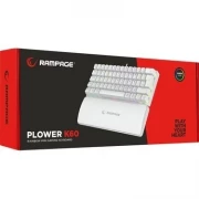 Rampage K60 Plower White Gaming Keyboard