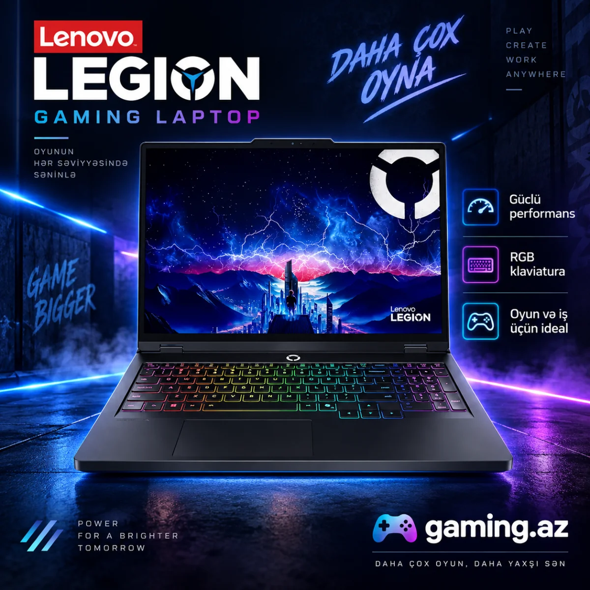 Lenovo Legion Pro 5 16IAX10H (83LU0006US) Gaming Laptop