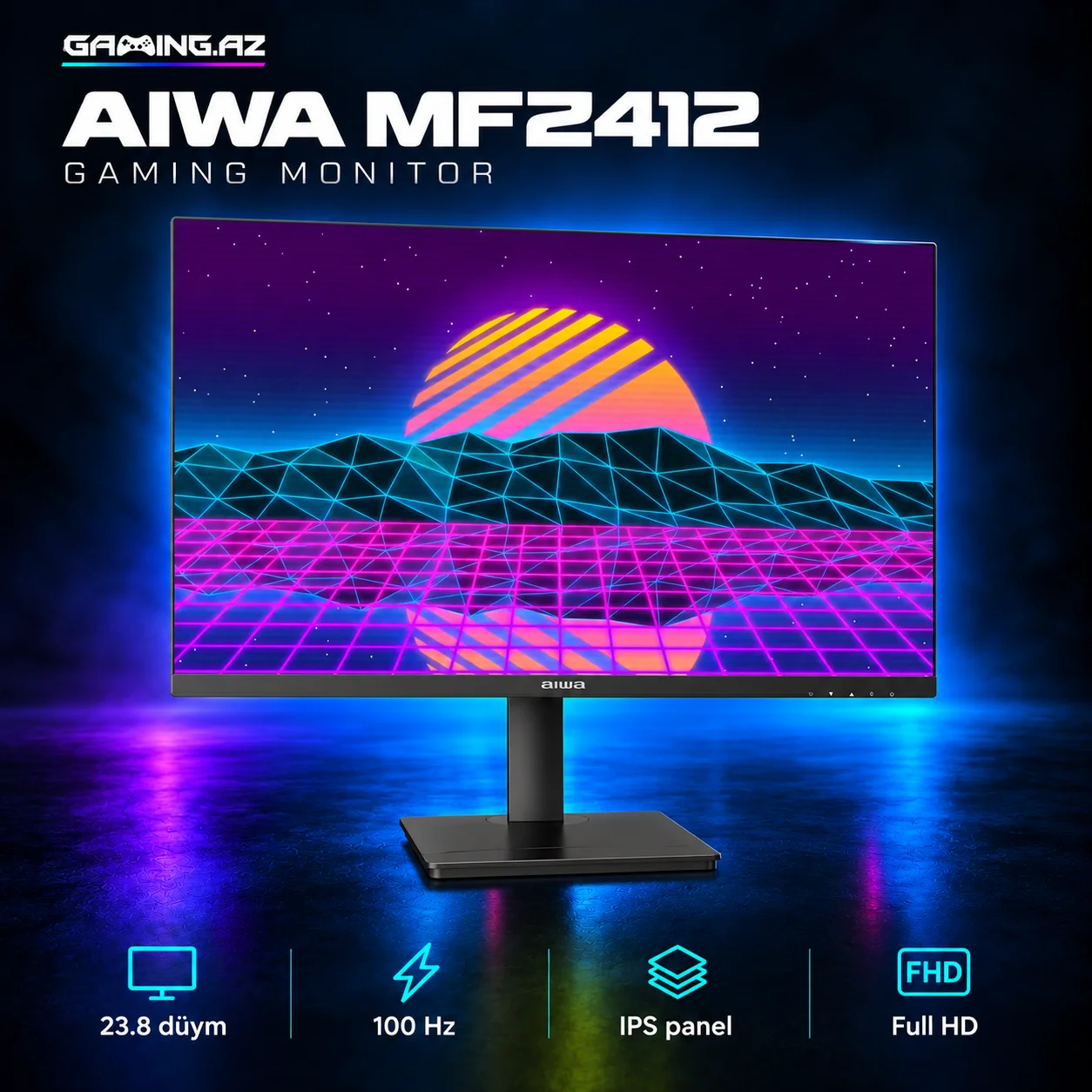 AIWA MF2412 100Hz Gaming monitor