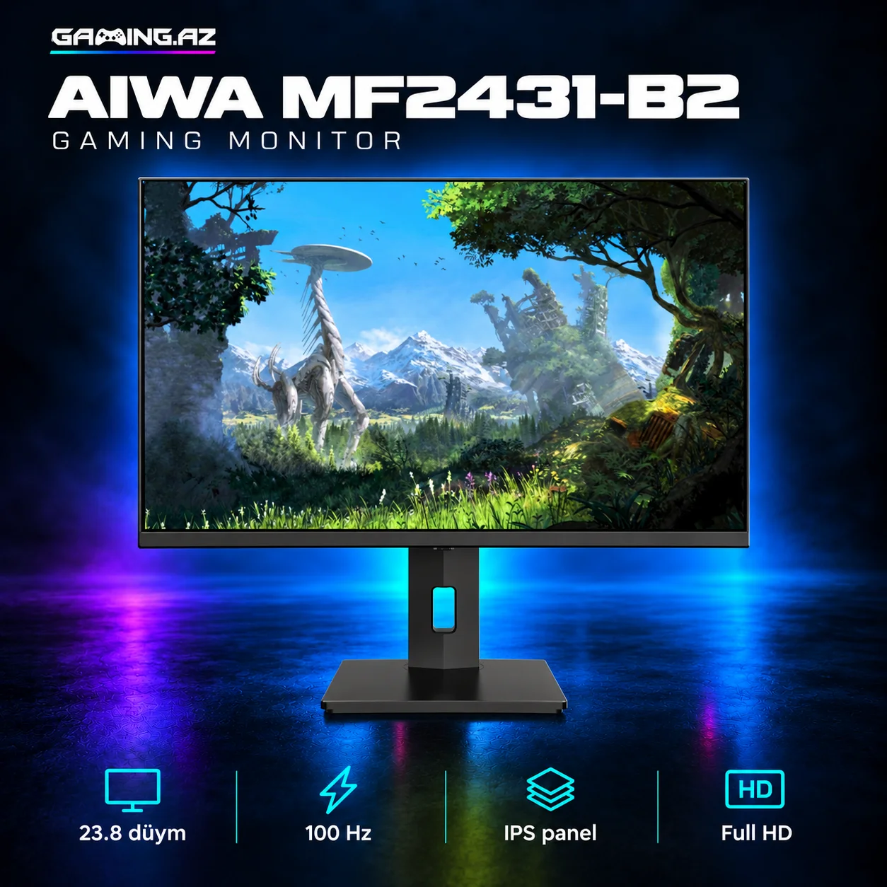 AIWA MF2431-B2 100Hz Gaming monitor