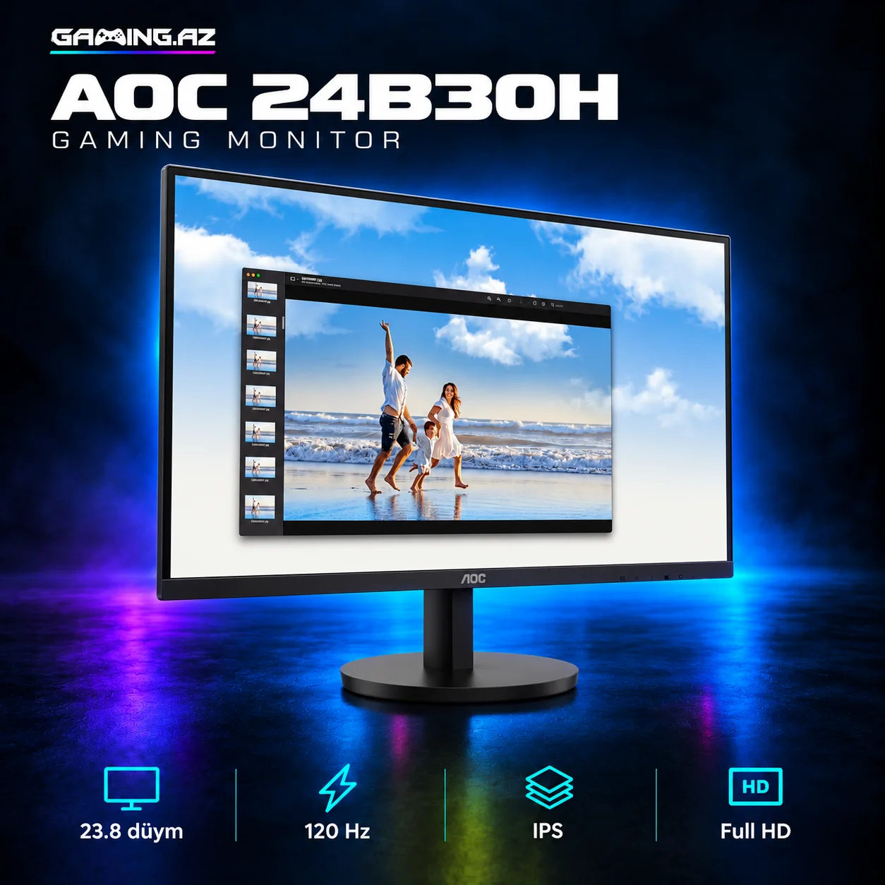 AOC 24B30H 23.8&Prime; 120Hz Gaming monitor