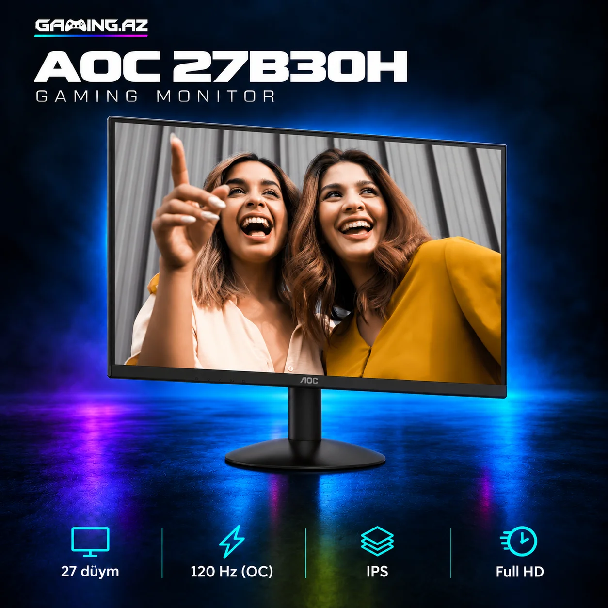 AOC 27B30H 27&Prime; 120Hz Gaming monitor