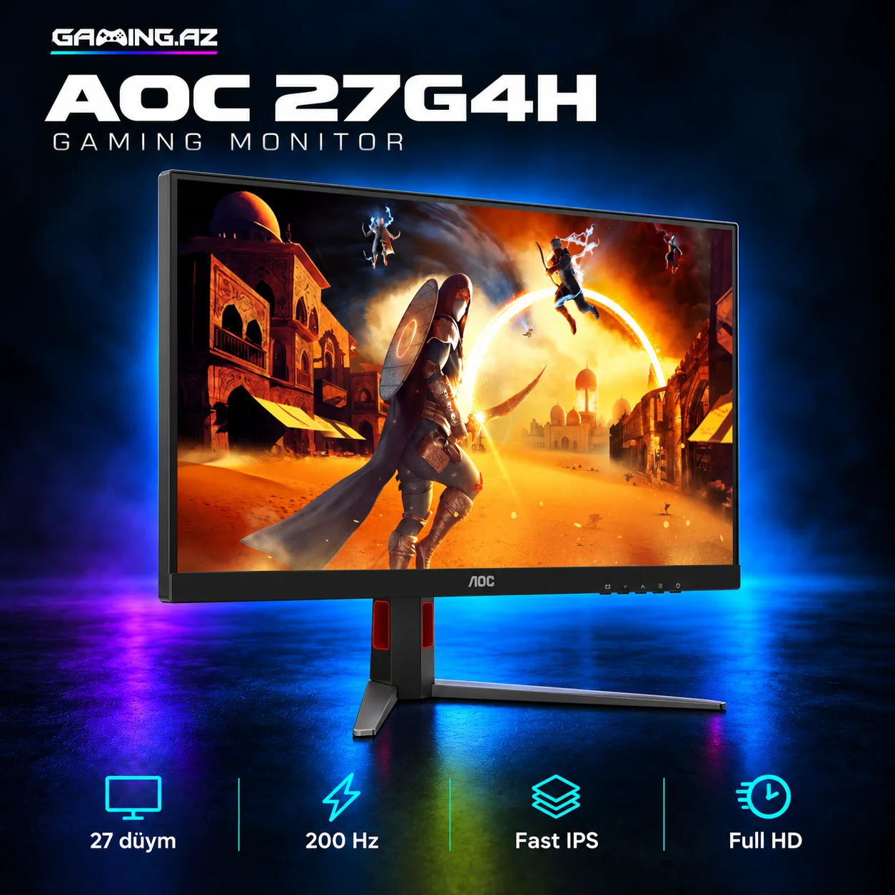 AOC 27G4H 27&Prime; 200Hz Gaming monitor