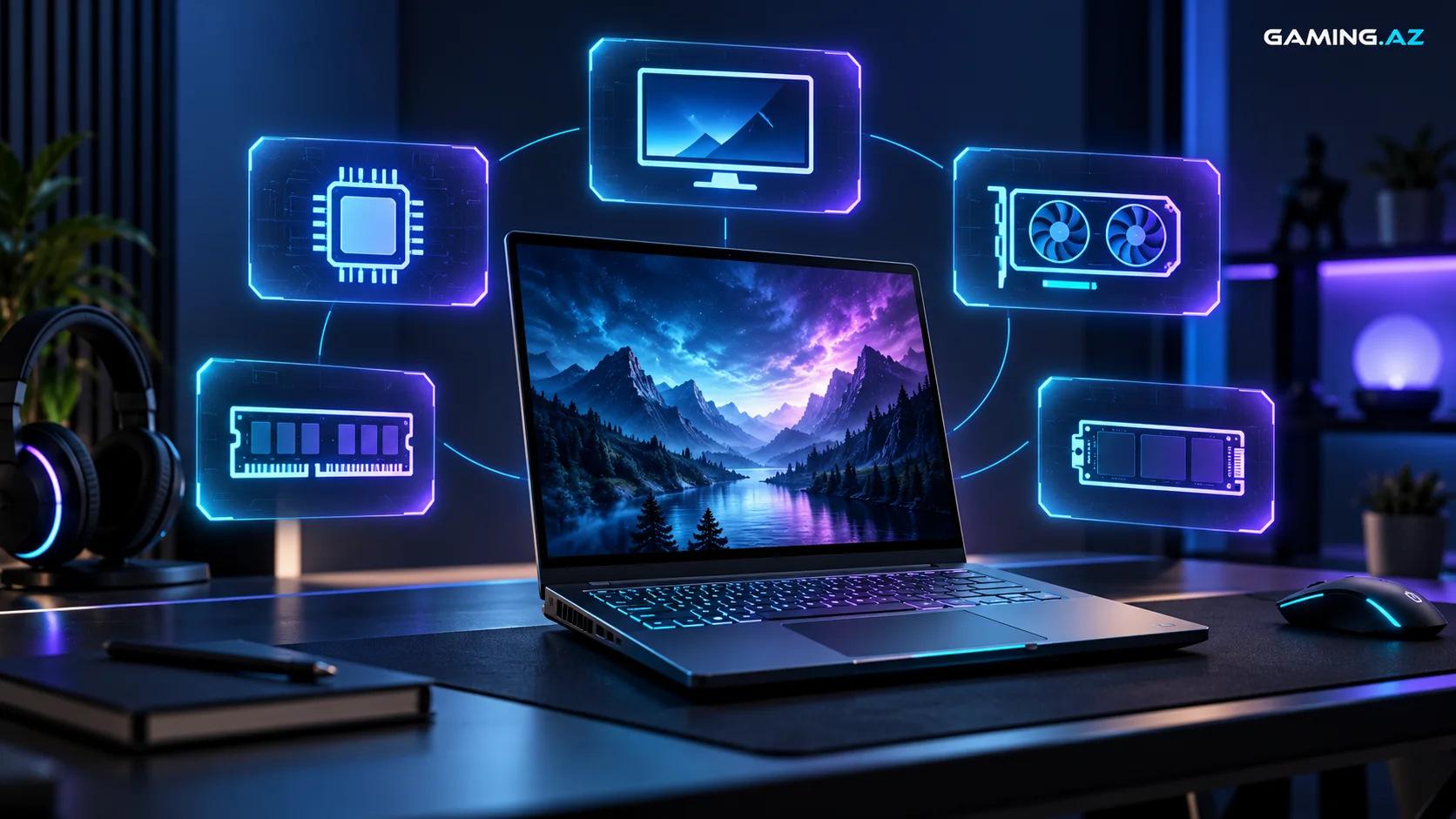 Gaming noutbuk alarken neye baxmali? Oyuncular ucun secim beledcisi