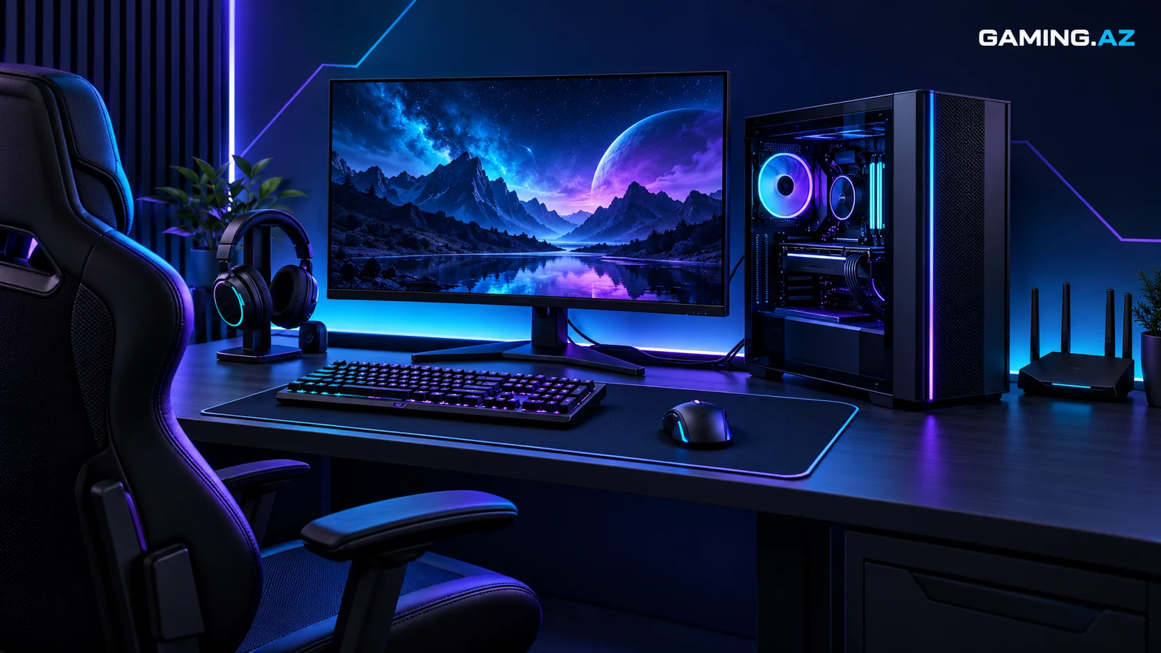 Ilk gaming destini alirsiniz? Komputerden elave neler lazimdir?