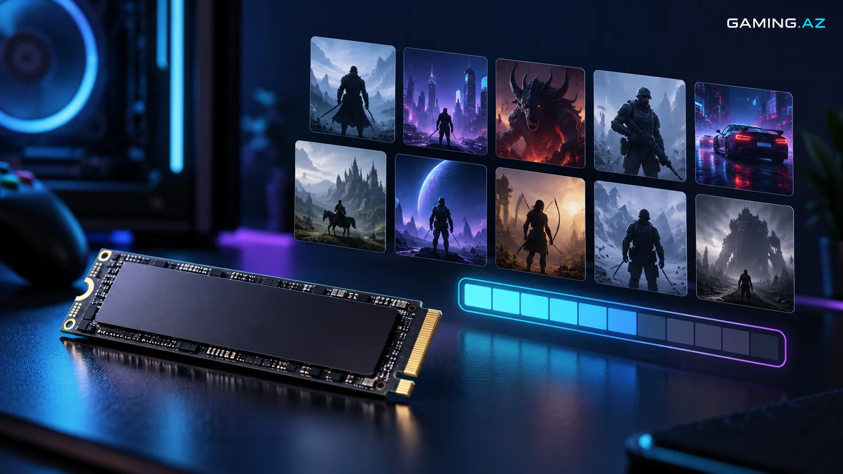 1 TB SSD oyun ucun kifayetdirmi? Yaddasi nece planlasdirmali?