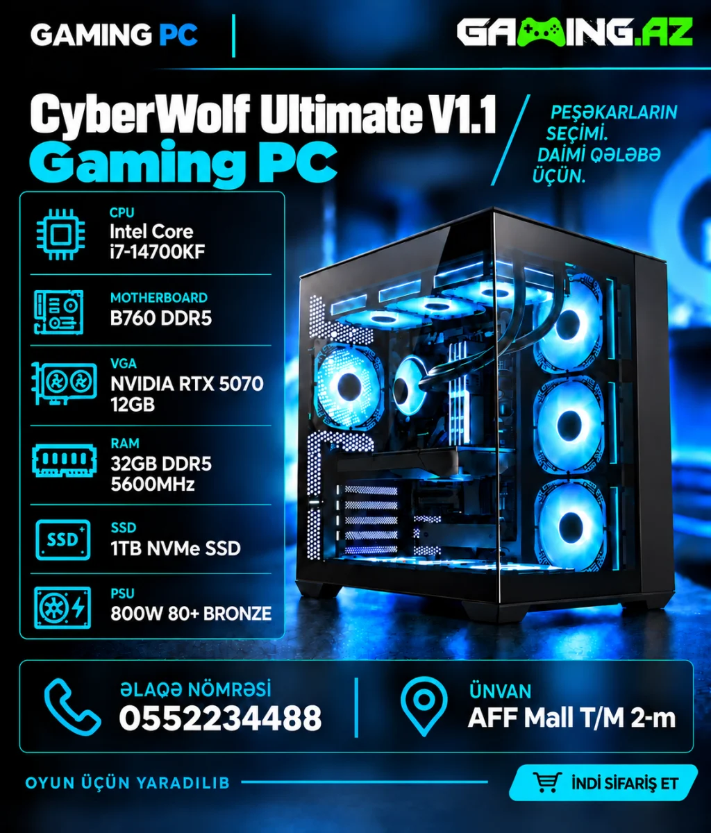 CyberWolf Ultimate V1.1 Gaming PC