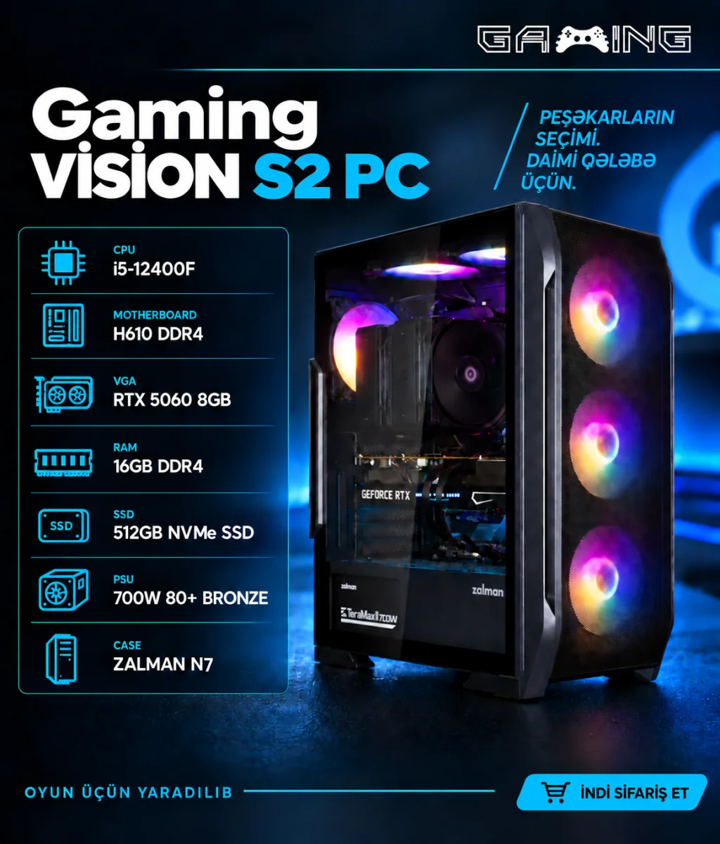 Gaming Vision S2 PC