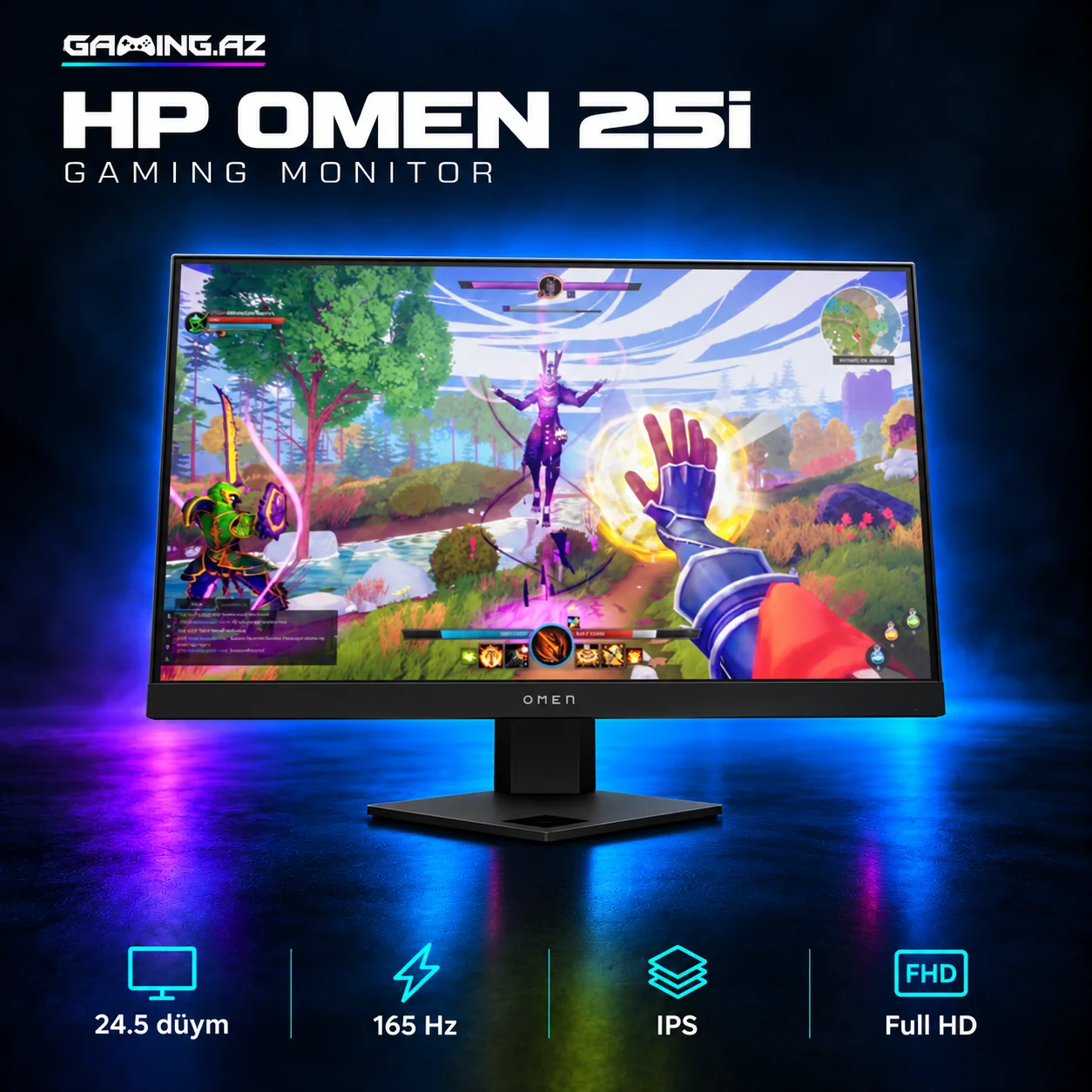 HP OMEN 25i 165Hz Gaming monitor