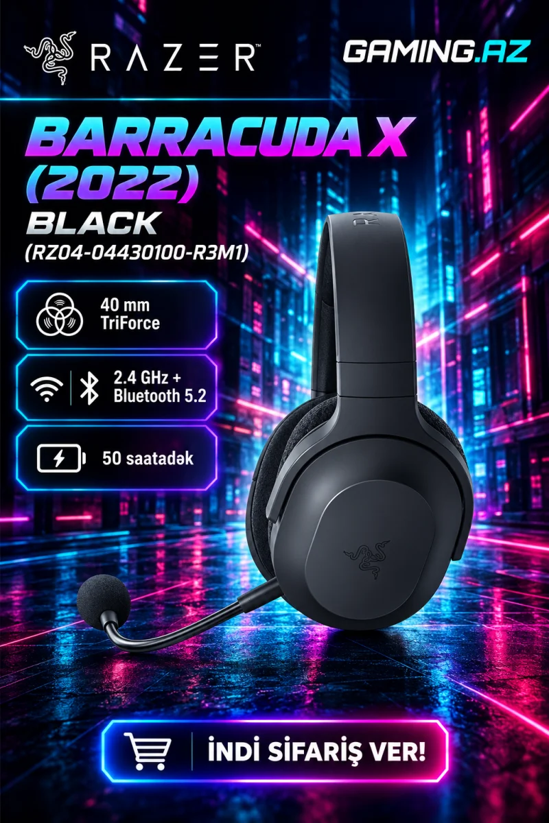 Razer Barracuda X (2022) Qara (RZ04-04430100-R3M1) Gaming Headset