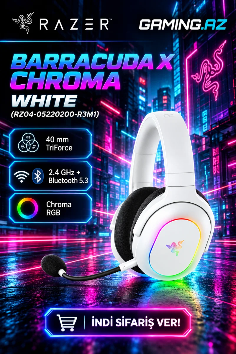 Razer Barracuda X Chroma Ag (RZ04-05220200-R3M1) Gaming Headset