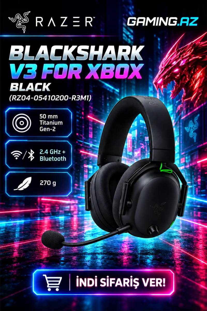 Razer BlackShark V3 for Xbox Qara (RZ04-05410200-R3M1) Gaming Headset