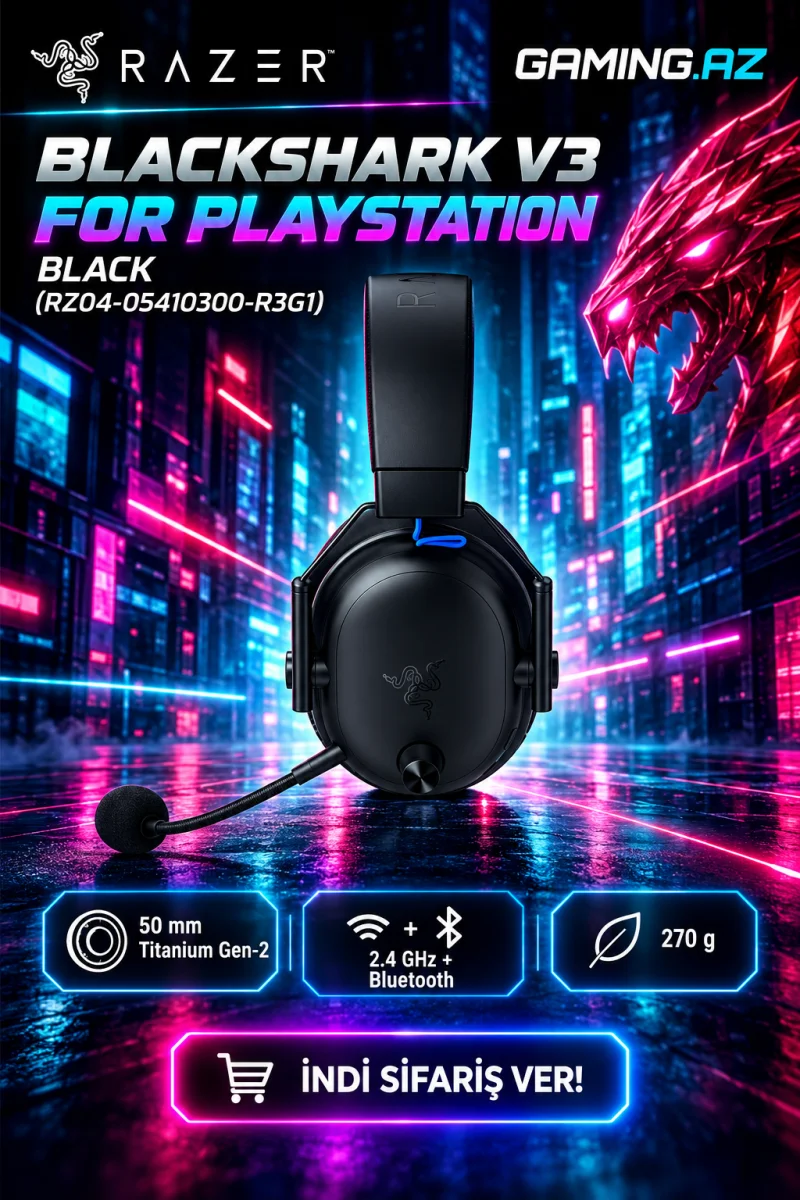 Razer BlackShark V3 for PlayStation Qara (RZ04-05410300-R3G1) Gaming Headset