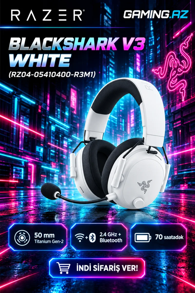Razer BlackShark V3 Ag (RZ04-05410400-R3M1) Gaming Headset