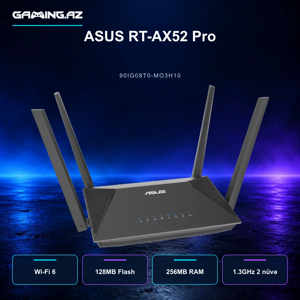 ASUS RT-AX52 Pro (90IG08T0-MO3H10) Router