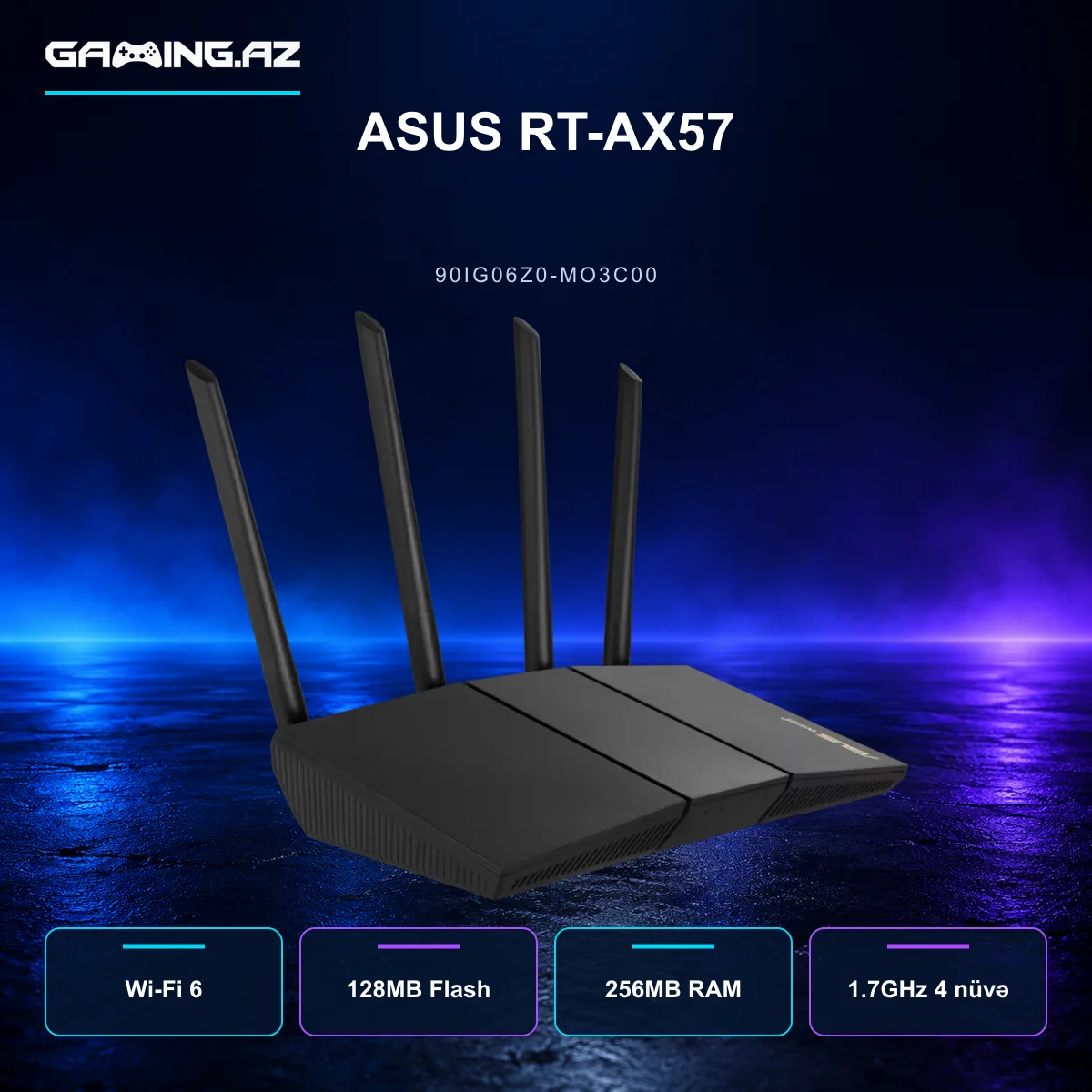 ASUS RT-AX57 (90IG06Z0-MO3C00) Router